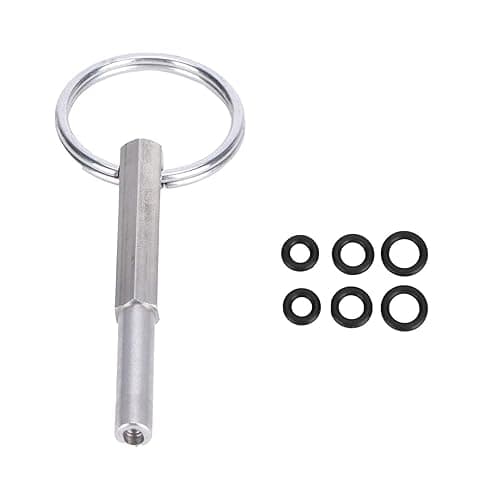 Kaffeevollautomat Ovalkopfschlüssel，Tragbare Kaffeemaschine aus Edelstahl Reparaturwerkzeuge Ovalkopfbit Reparatur Werkzeug Ersatzteile Fur Kaffeemaschin (1)