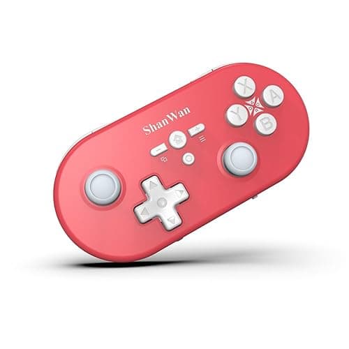 ShanWan Gamepad Kabellos - 6-Achsen-Gyro, Lineare Motorvibration, 3-Modus-Switch, Hall-Joysticks für Switch/Switch 2, PS4, Steam Deck, PC & Mobile Geräte