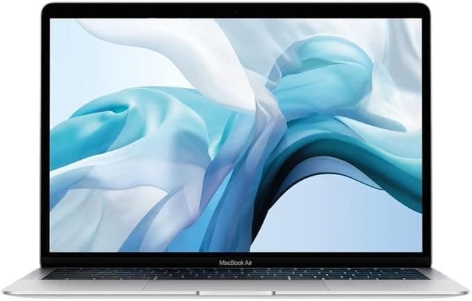 2018 Apple MacBook Air mit 1.6GHz Intel Core i5 (13-zoll, 8GB RAM, 256GB SSD Kapazität) (QWERTY Spanisch Tastatur) - Silber (Generalüberholt)