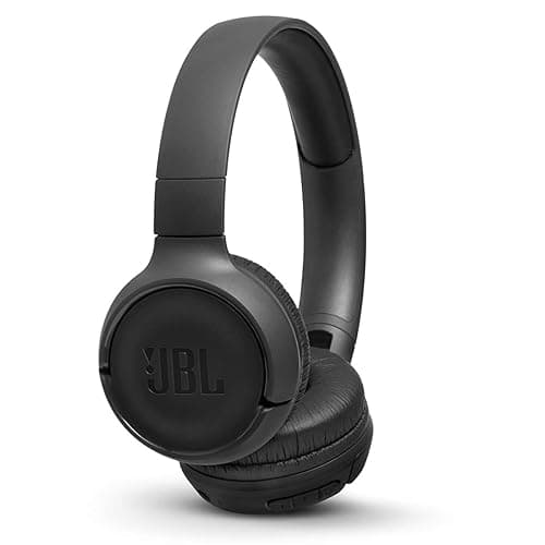JBL Tune 500BT Headset, kabellos, Schwarz, Kopfhörer und Mikrofon, Kopfband, zwei ohrumschließende Muscheln, 20-20.000 Hz, Schwarz)