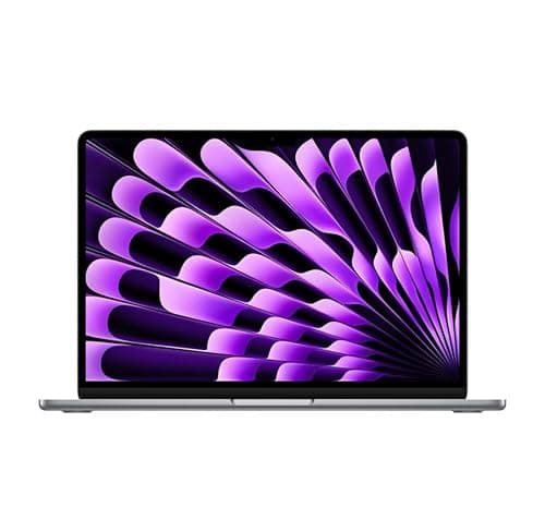 Apple MacBook Air 2022, M2 Chip mit 8-Core CPU und 8-Core GPU (13-Zoll, 16GB RAM, 256GB SSD-Speicher) (QWERTY Englisch) Space Grau (Generalüberholt)