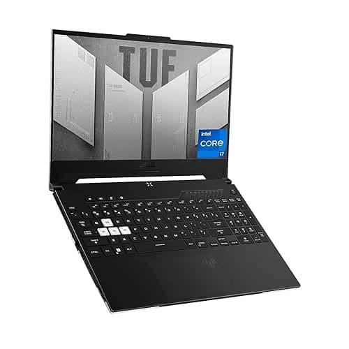 ASUS TUF Dash 15 (2022) Gaming Laptop, 15.6â€ 144Hz FHD Display, Intel Core i7-12650H, GeForce RTX 30;US Layout
