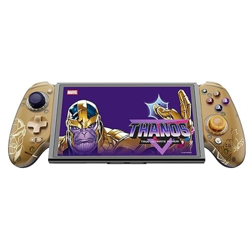 GameSir G8 Plus Bluetooth Mobile Game Controller for Switch & iOS & Android, Wireless Gamepad – Hall Effect Joysticks & Triggers Fit For PlayStation, Steam Link (Gamesir G8 Plus Thanos Edition)