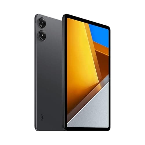 XIAOMI Poco Pad Tablet 12.1 Zoll,8GB RAM+256GB ROM,2024 Android Tablet WiFi Pad,1600 * 2560 Auflösung, Display 120 Hz,10000 mAh Batterie, 33 W Schnellladung (Grau)