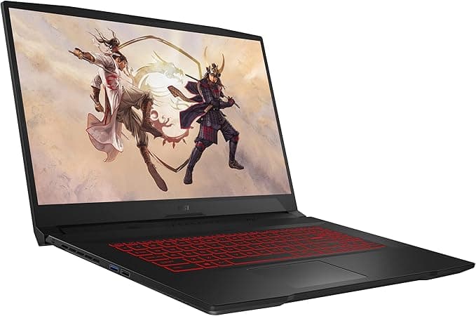 MSI Katana GF76 Gaming Laptop | 17.3" FHD 144 Hz Display | Intel Core i7-12700H | 16GB RAM | 512GB SSD Speicher | Nvidia RTX 3060 Grafik | QWERTZ Tastatur | Windows 11
