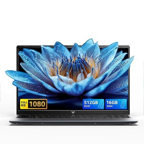 ACEMAGIC 15.6 Zoll FHD Laptop Computer - Ryzen 4300U Prozessor bis zu 3.7GHz（Beat 3500U/N95/N97） Laptop, 16GB DDR4 512GB SSD Notebook, Unterstützung WiFi 5, BT5.0, 3*USB3.2, 5000mAh