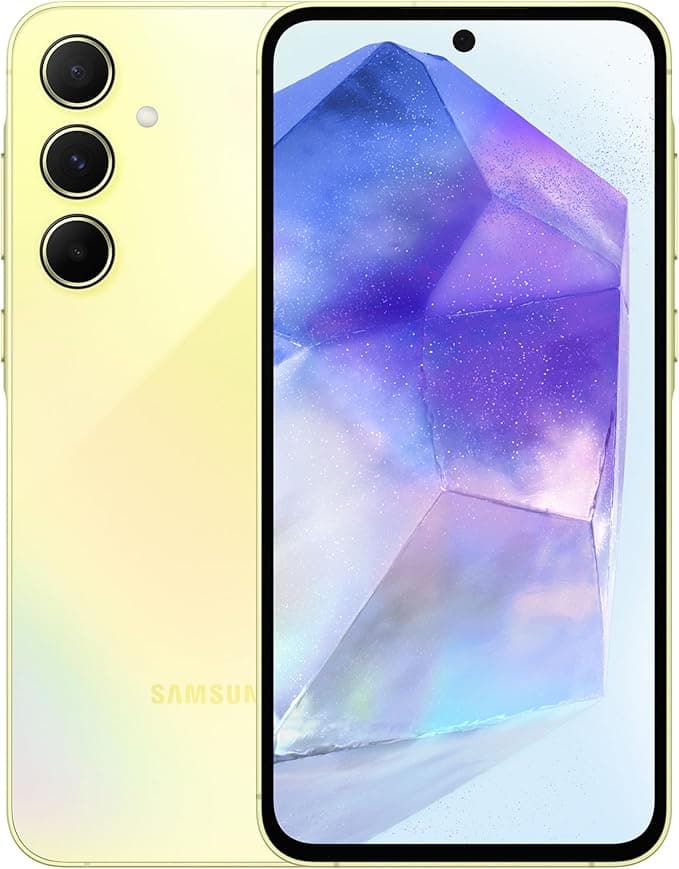 Samsung SM-A556B Galaxy A55 5G Dual SIM 8GB 128GB Awesome Lemon EU...[Italienische, ungarische, polnische, rumänische, österreichische und schweizerische Versionen]