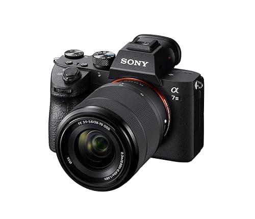 Sony Alpha 7 III Spiegellose Vollformat-Kamera mit 28-70 mm f/3.5-5.6 (Schneller 0,02s AF, optische 5-Achsen-Bildstabilisierung)