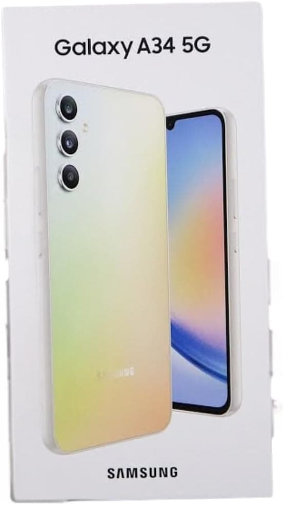 Samsung Galaxy A34 5G Silber 128 GB