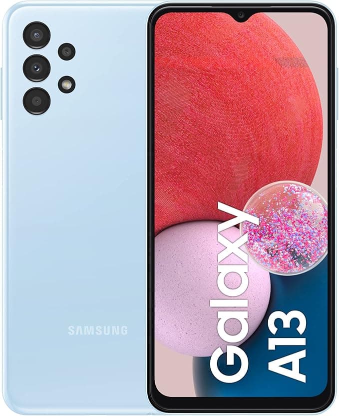 Samsung Galaxy A13 16.8 cm (6.6) Dual SIM Android 12 4G USB Type-C 4 GB 128 GB 5000 mAh Light Blue